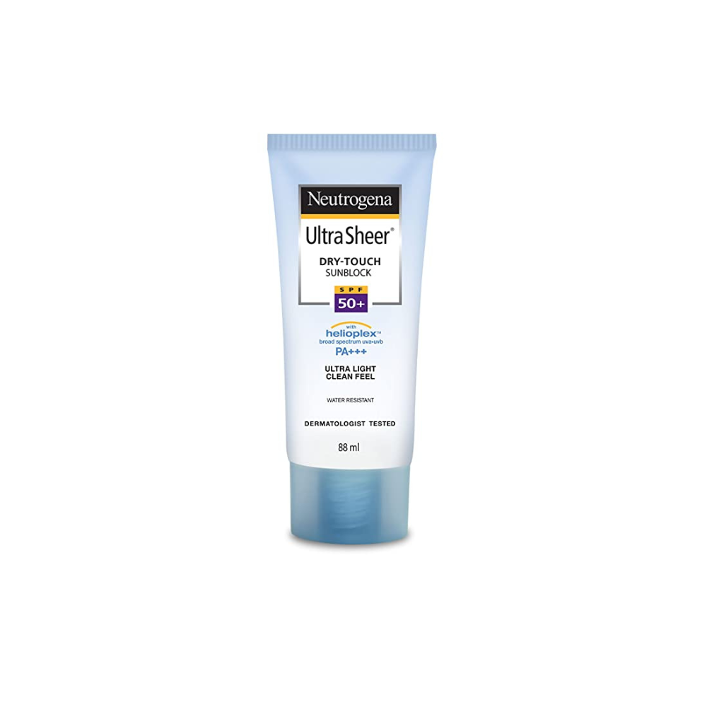 Neutrogena Ultra Sheer Dry-Touch Sunblock SPF 50+ (88ml) - Niram Global Private Limited