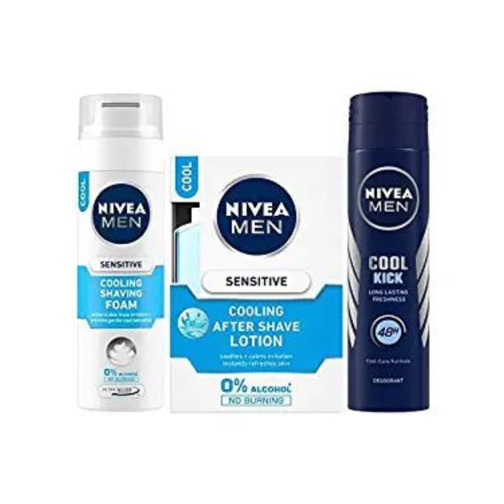 Nivea Men Sensitive Cooling Shaving Foam (200ml) - Niram Global Private Limited