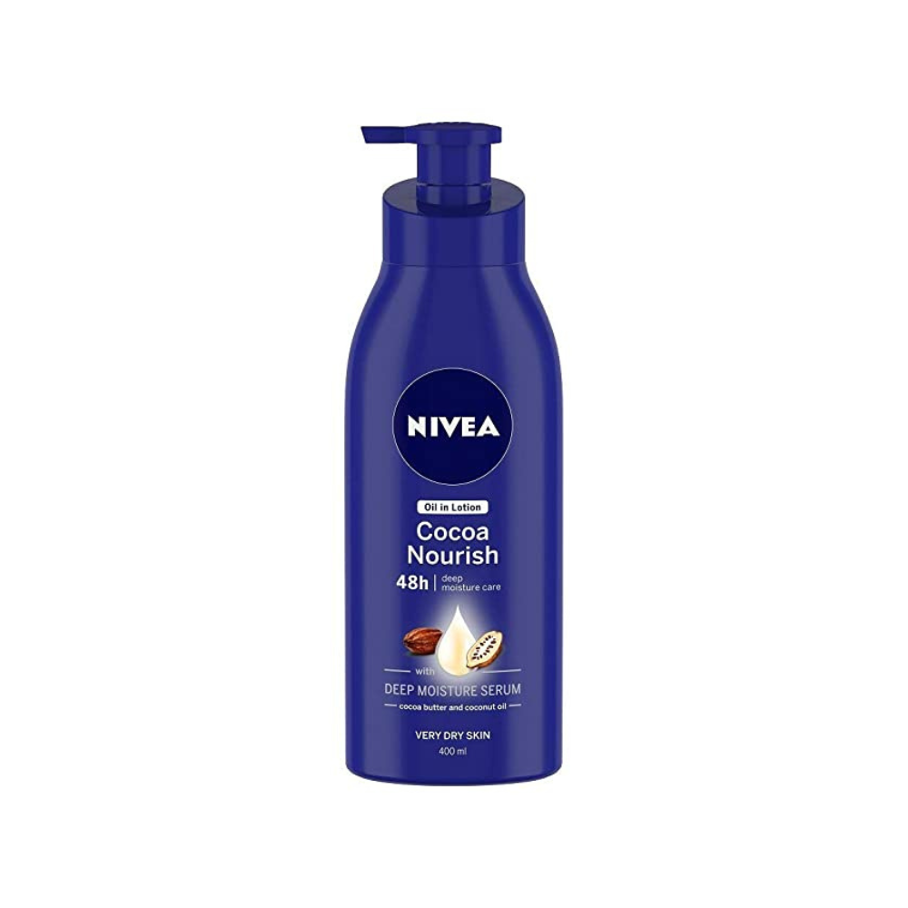 Nivea Oil in Lotion - Cocoa Nourish-400 ml - Niram Global Private Limited