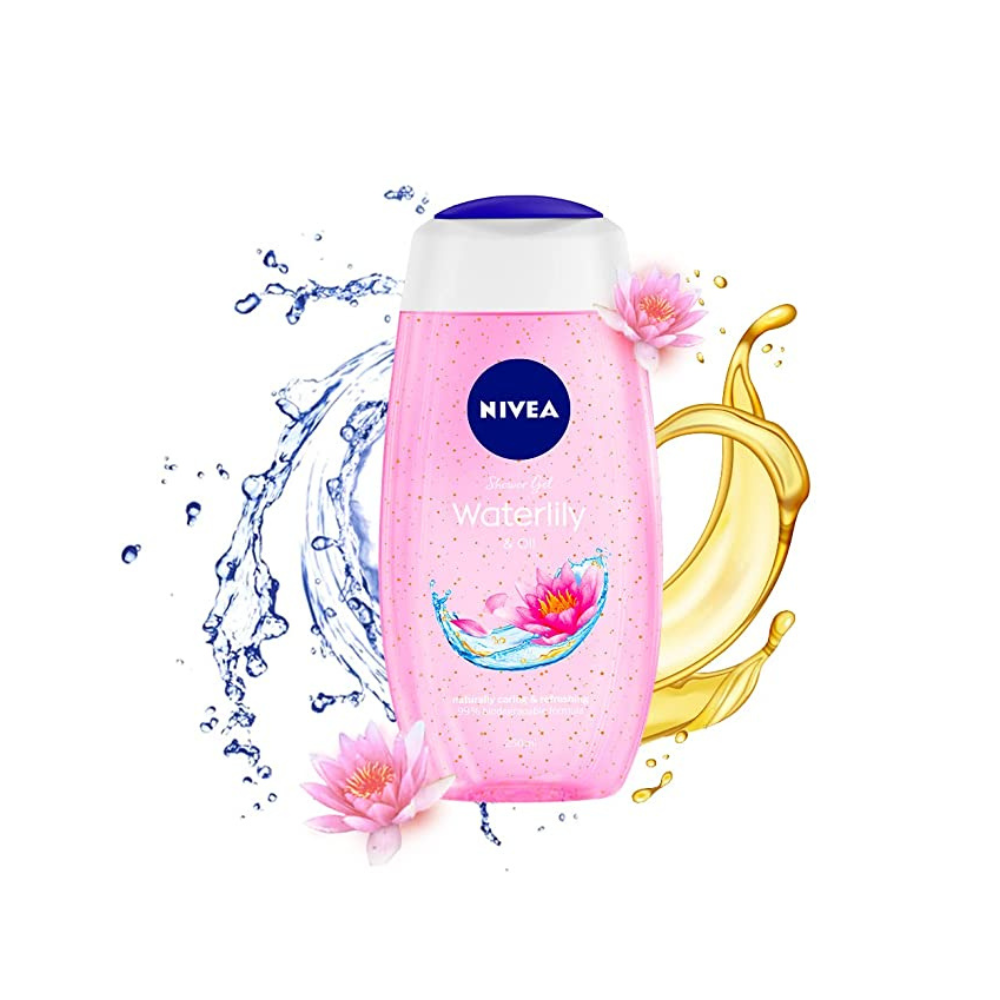 Nivea Water Lily & Oil Shower Gel (250ml) - Niram Global Private Limited