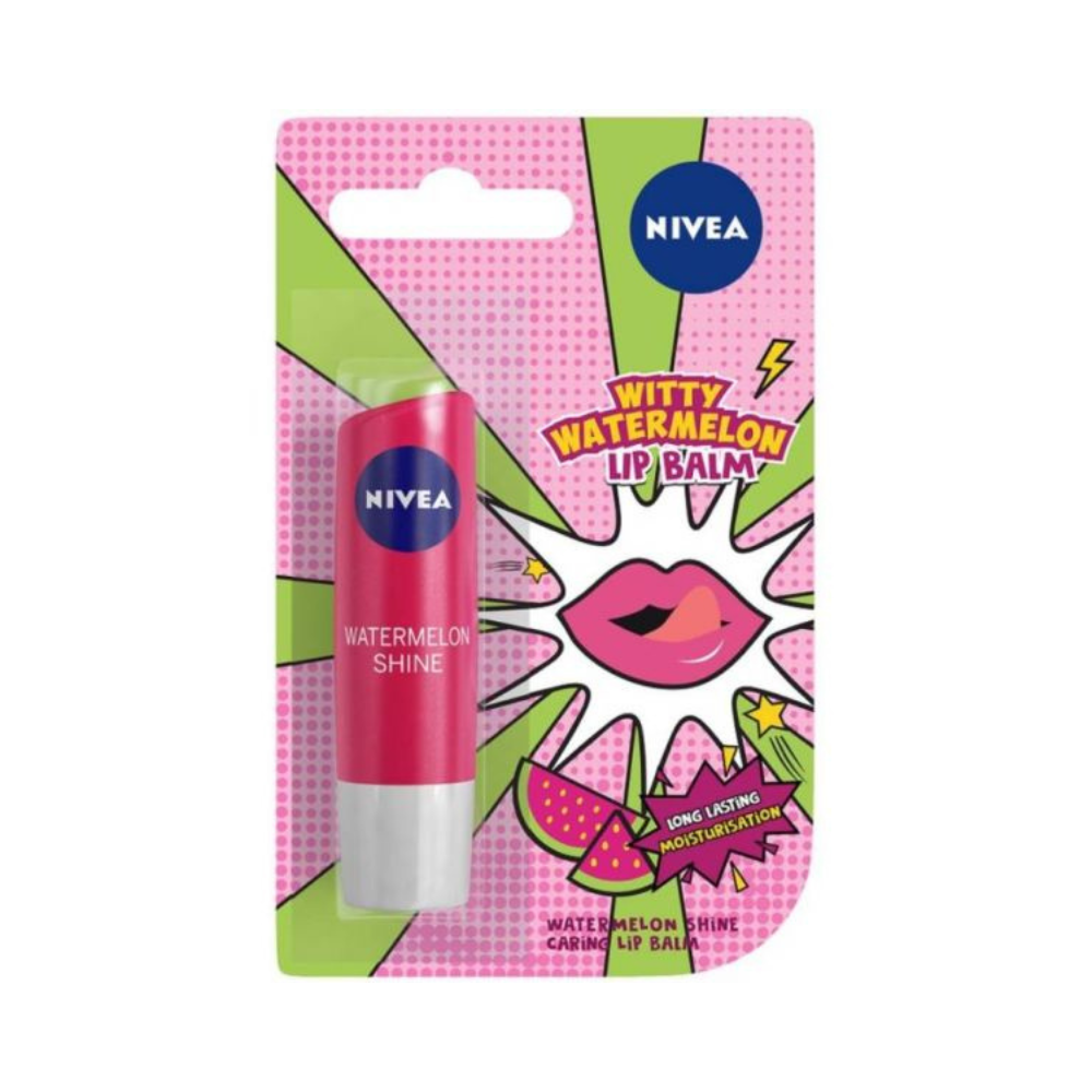 Nivea Witty Watermelon Lip Balm (4.8gm) - Niram Global Private Limited