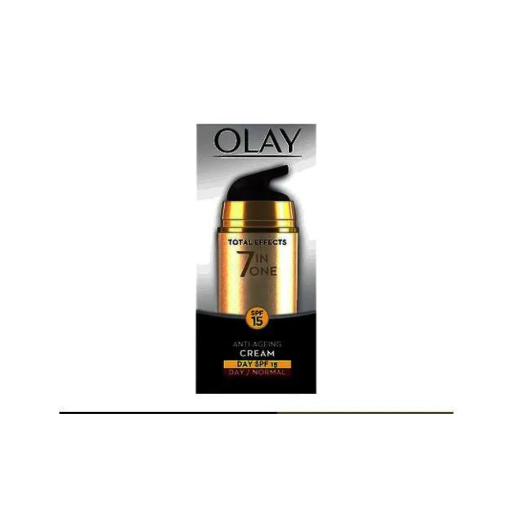 Olay Total Effects 7-In-1 - Anti-Ageing Skin Cream Moisturizer, Normal SPF15, 20 g