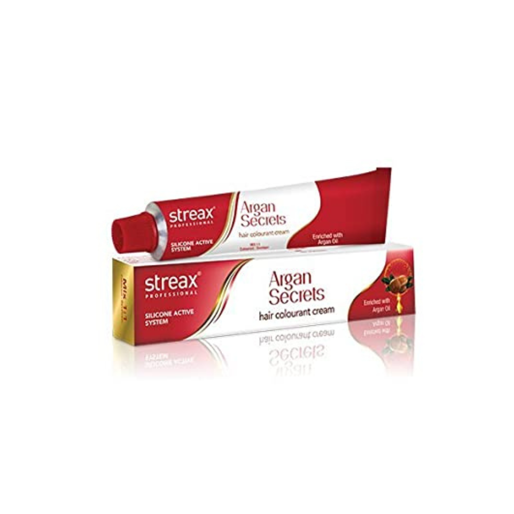 Streax argan secrets hair colourant cream natural black - Niram Global Private Limited