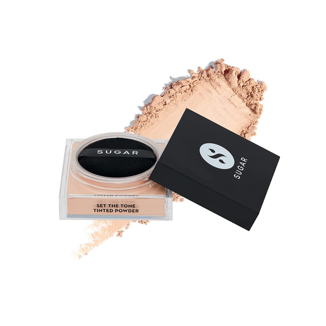 SUGAR Cosmetics - Set The Tone - Tinted Powder - 10 Latte