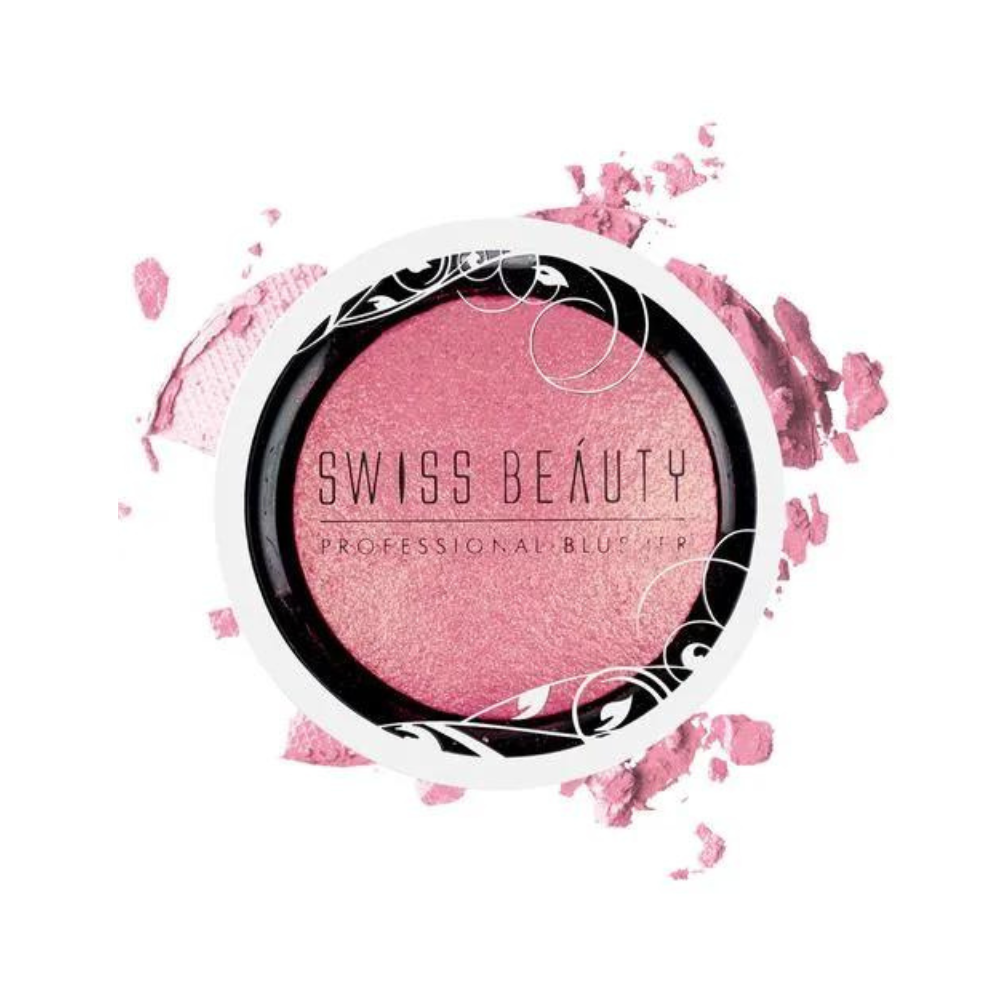 Swiss Beauty Professional Blusher, Face Makeup, Lovely-Pink, 6G - Niram Global Private Limited