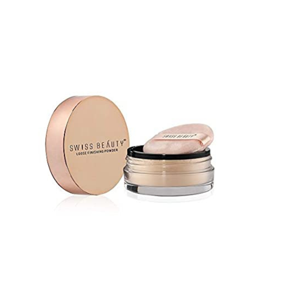 Swiss Beauty Ultra Fine Loose Finish Powder, ivory rose, (Shade-05), 8g - Niram Global Private Limited