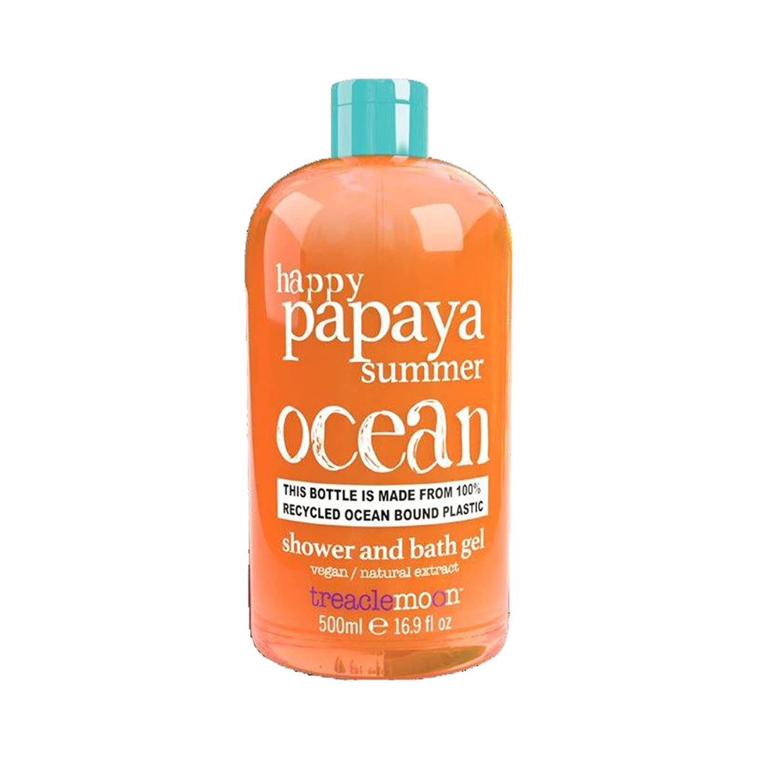 Treacle Moon Papaya Summer Shower & Bath gel 500ml with natural Papaya extract, Paraben Free - Niram Global Private Limited