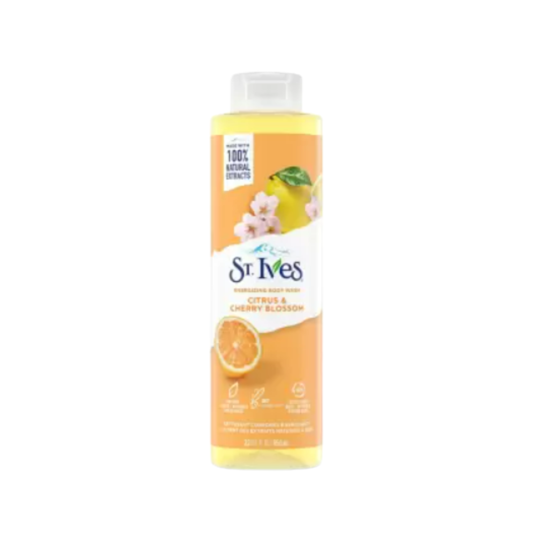 ST.IVES Citrus and Cherry Blossom Soothing Body Wash (650 ml) - Niram Global Private Limited