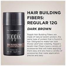 TOPPIK HAIR BUILDING FIBERS - DARK BROWN 12G