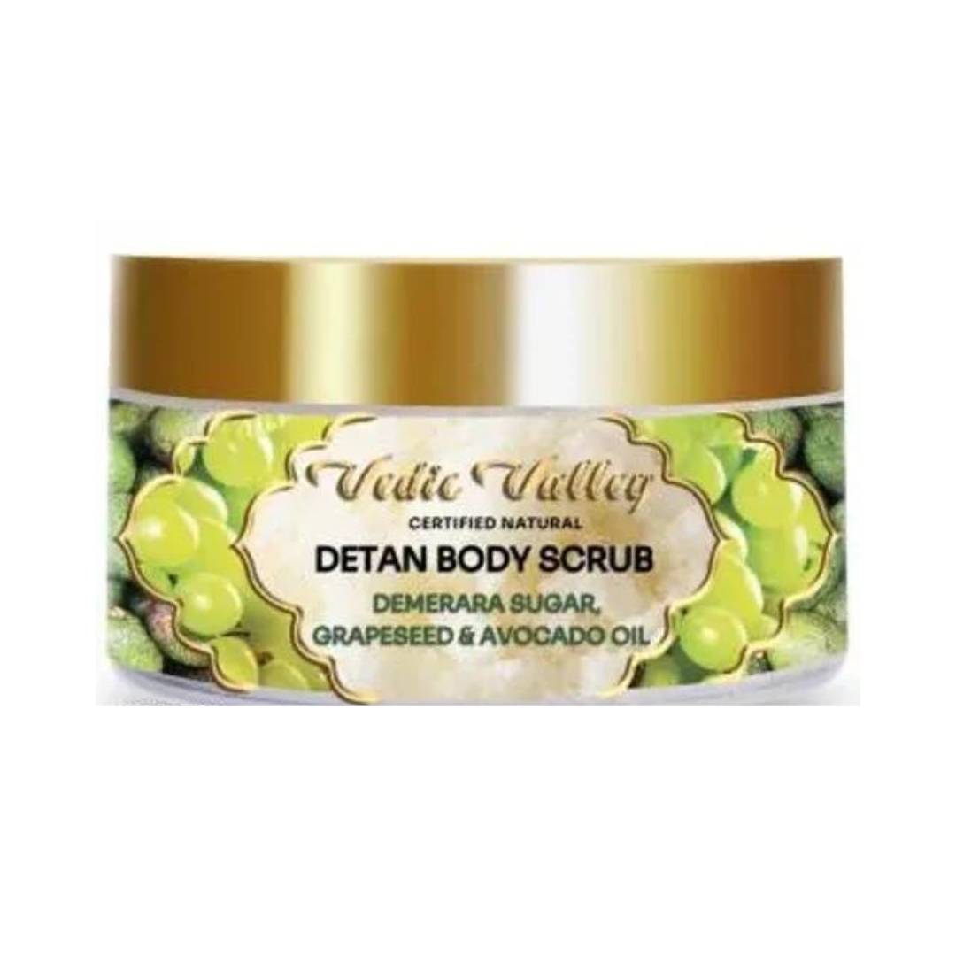 vedic valley detan demerara sugar body scrub - Niram Global Private Limited