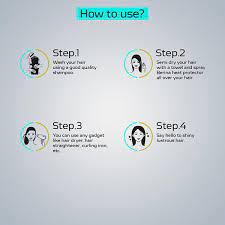 BERINA HAIR HEAT PROTECTOR 100ML