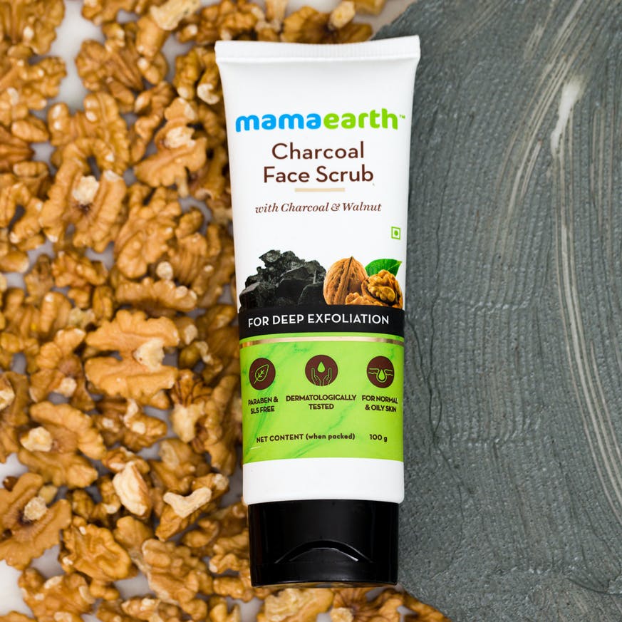 Charcoal Face Scrub For Oily Skin & Normal skin