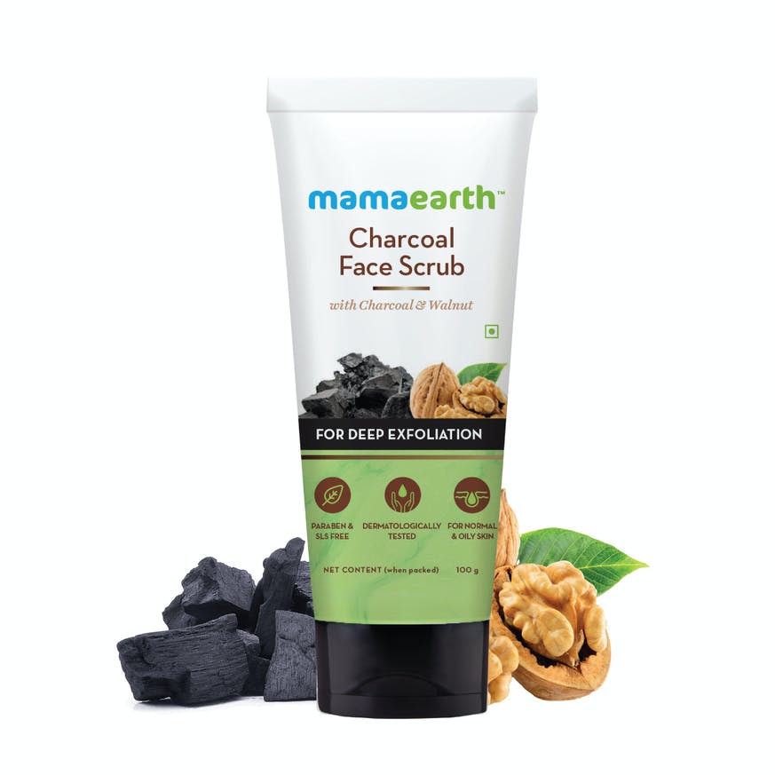 Charcoal Face Scrub For Oily Skin & Normal skin