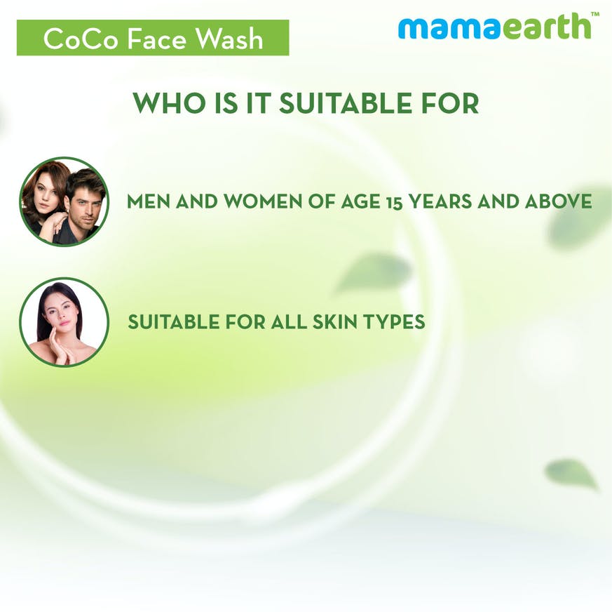 CoCo Face Wash with Coffee & Cocoa for Skin Awakening –