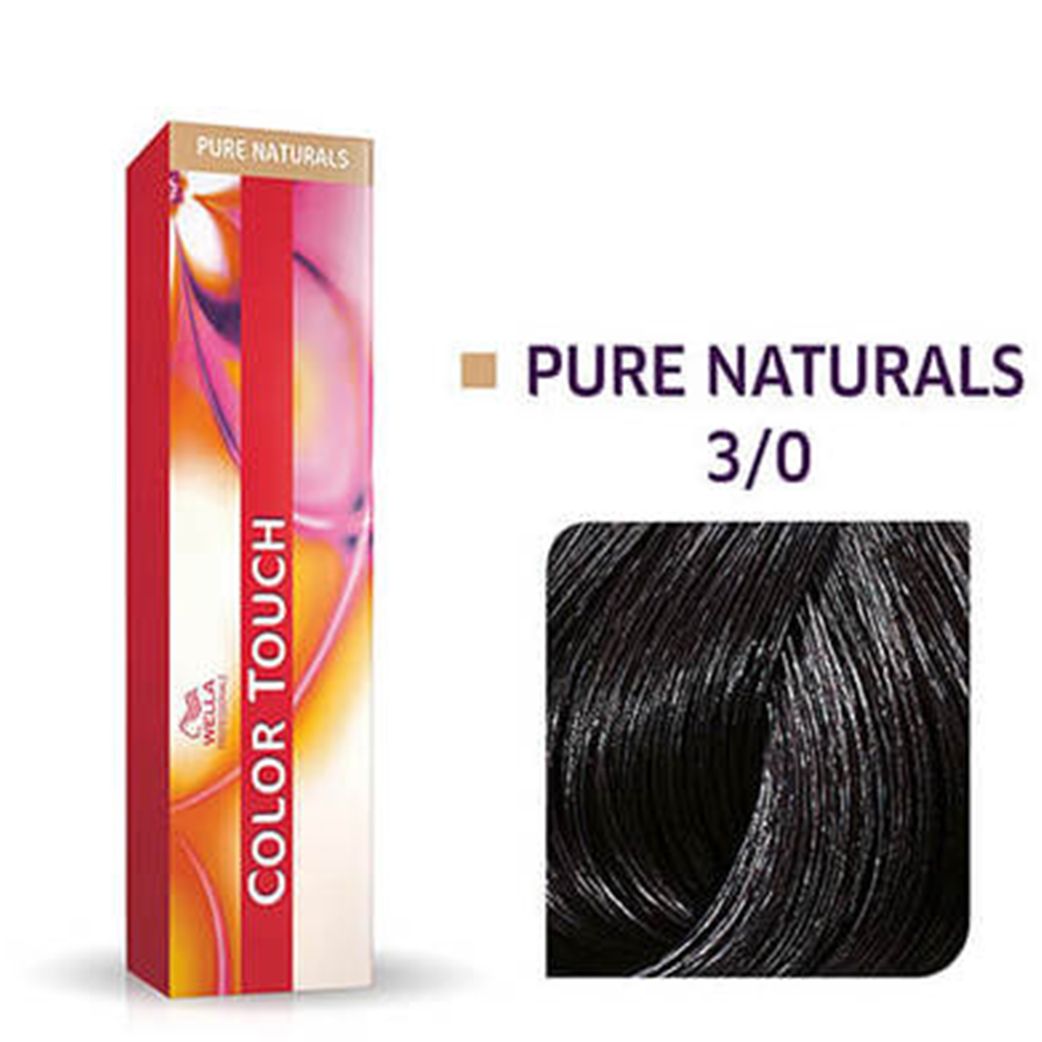wella color touch 3/0 dark brown