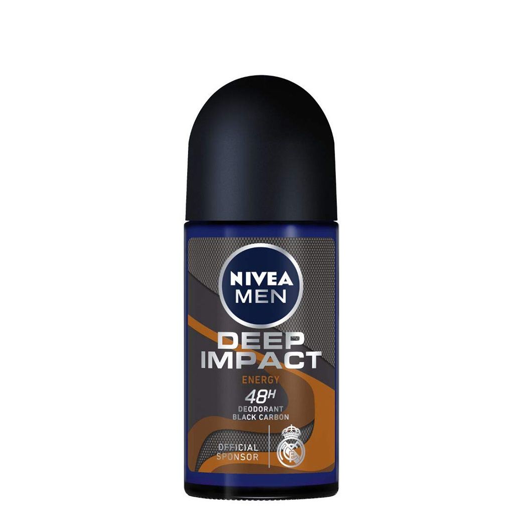 NIVEA Men Deep Impact Energy Roll On Deo (50ml) - Niram