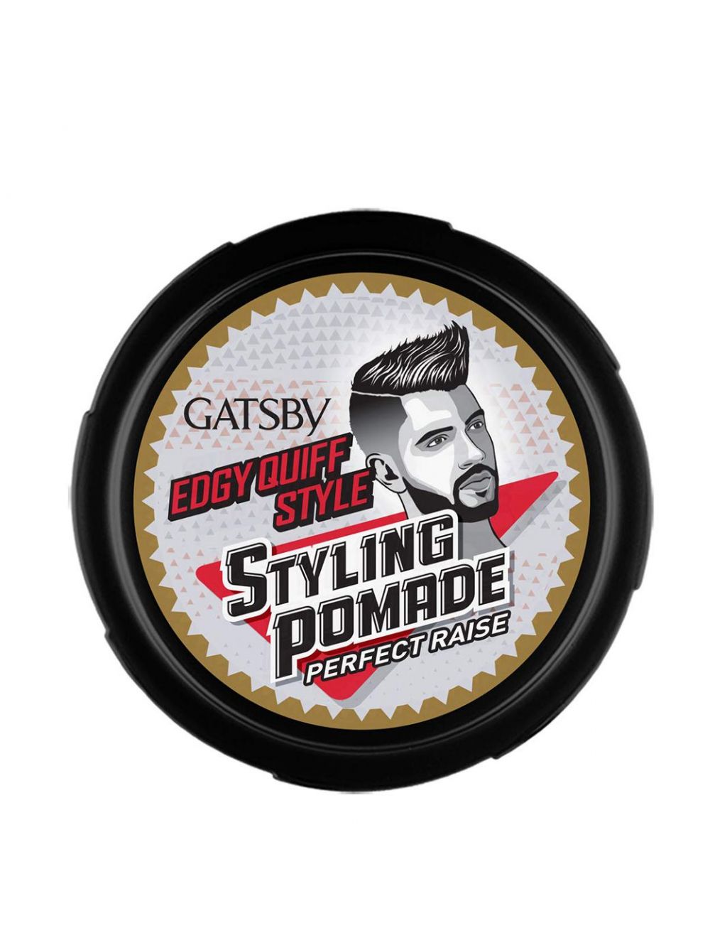 Gatsby Edgy Quiff Perfect Raise Styling Pomade (75gm) - Niram