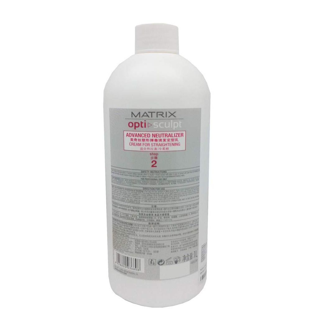 Matrix Opti Sculpt Advanced Neutralizer Straightening Cream (1000ml) - Niram