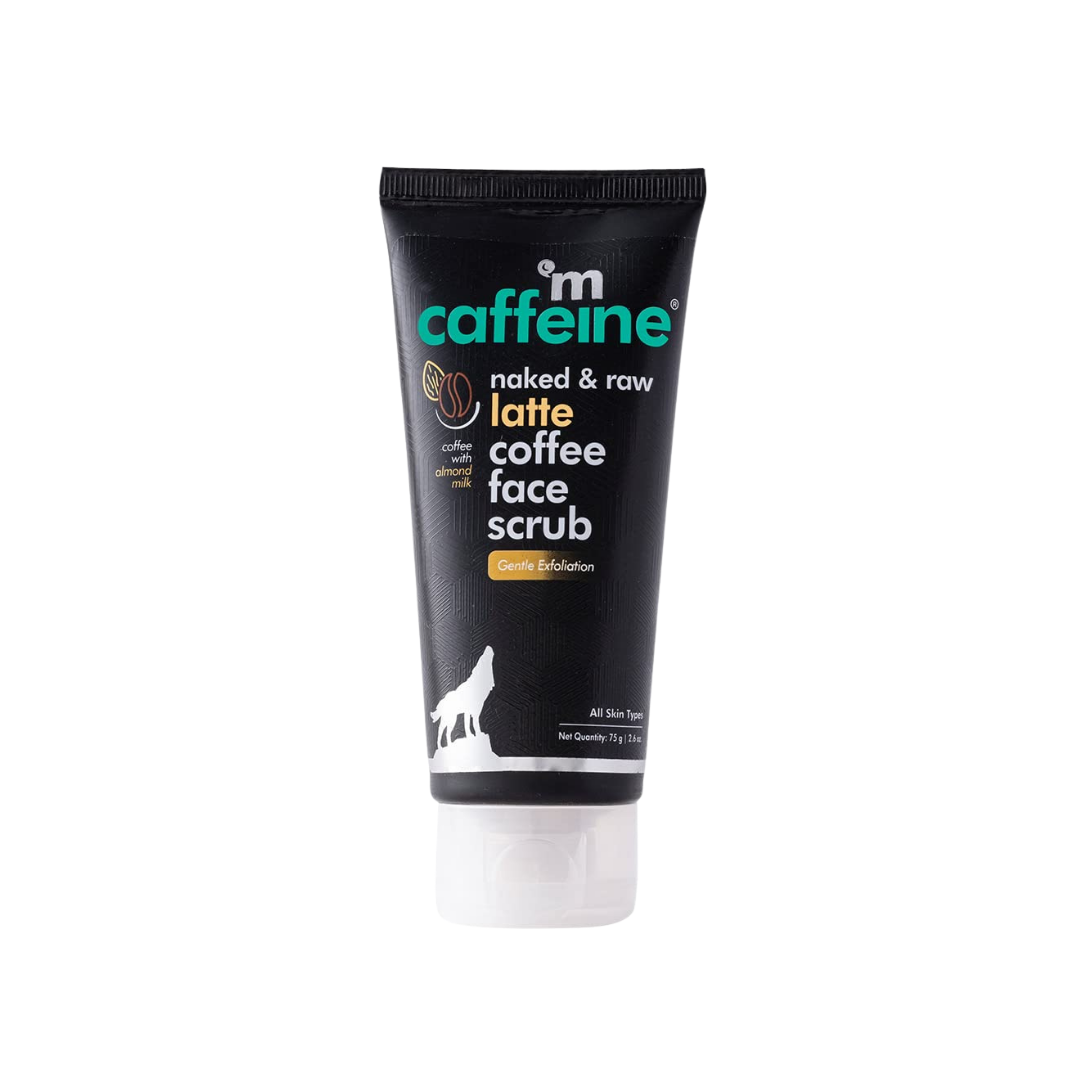 m caffeine latte coffee face scrub ( gentle exfoliotion)75g - Niram Global Private Limited