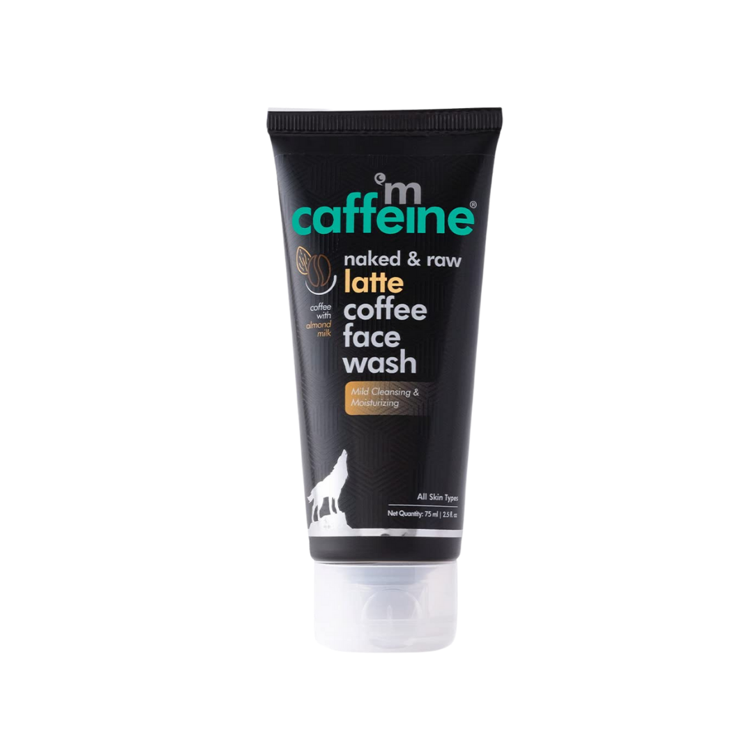 m caffeine latte coffee face wash ( mild cleansing & moisturising ) 75ml - Niram Global Private Limited