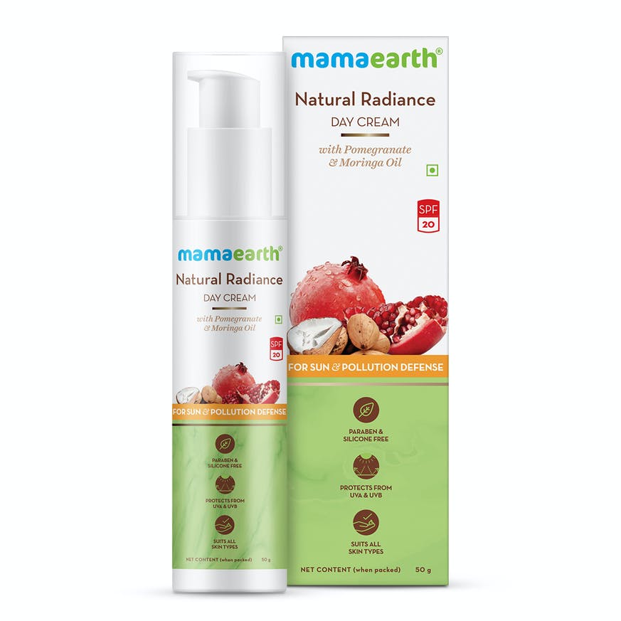 Mamaearth Natural Radiance Day Cream (50ml)