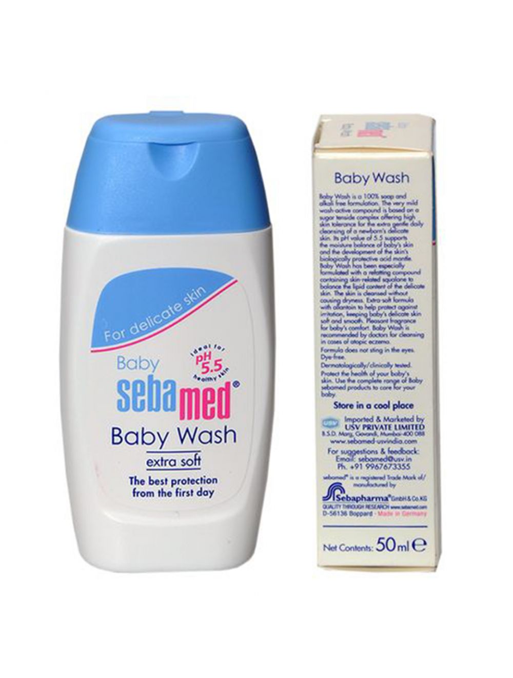 Sebamed Baby Wash Extra Soft pH5.5 (50ml) - Niram