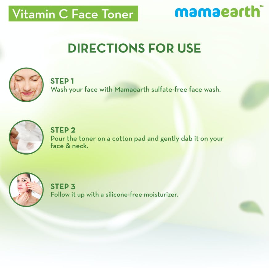 mamaearth Vitamin C Face Toner with Vitamin C & Cucumber