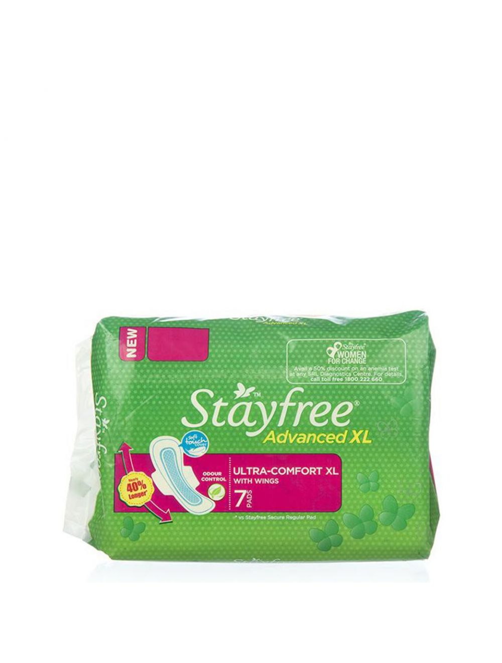 Stayfree Advanced All Night Ultra Comfort XL (7 Pads)