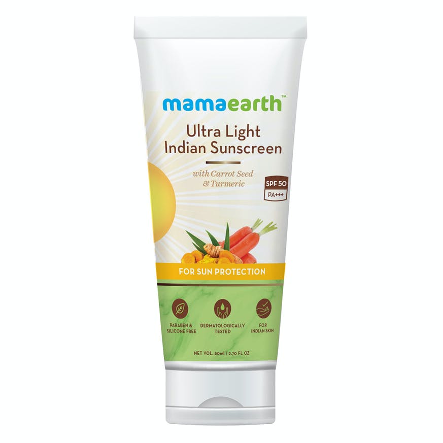 Mamaearth sunscreen store for oily skin