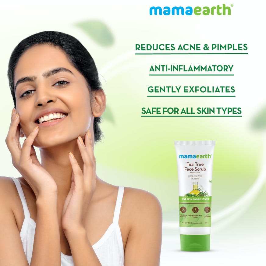 Tea Tree Face Scrub