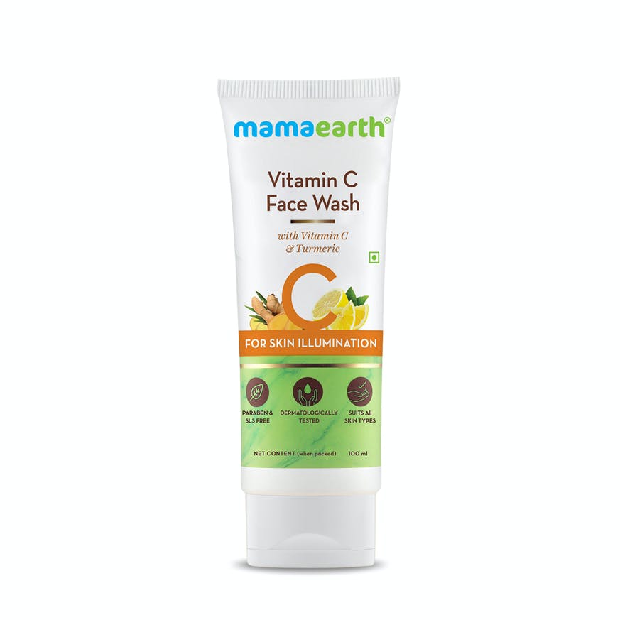 Vitamin C Face Wash with Vitamin C and Turmeric for Skin Illumination β 100ml