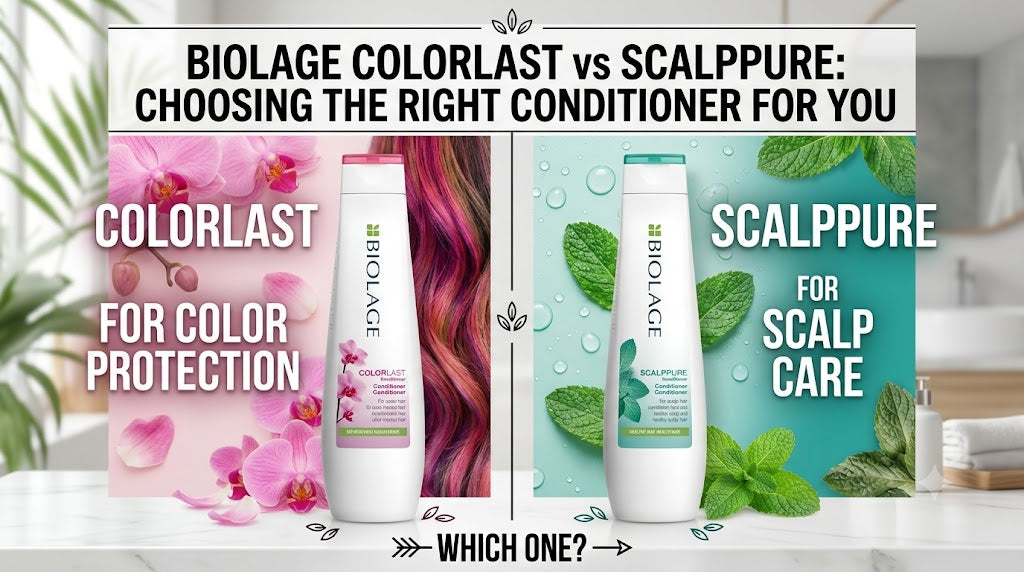Biolage Colorlast vs Scalppure: Choosing the Right Conditioner for You