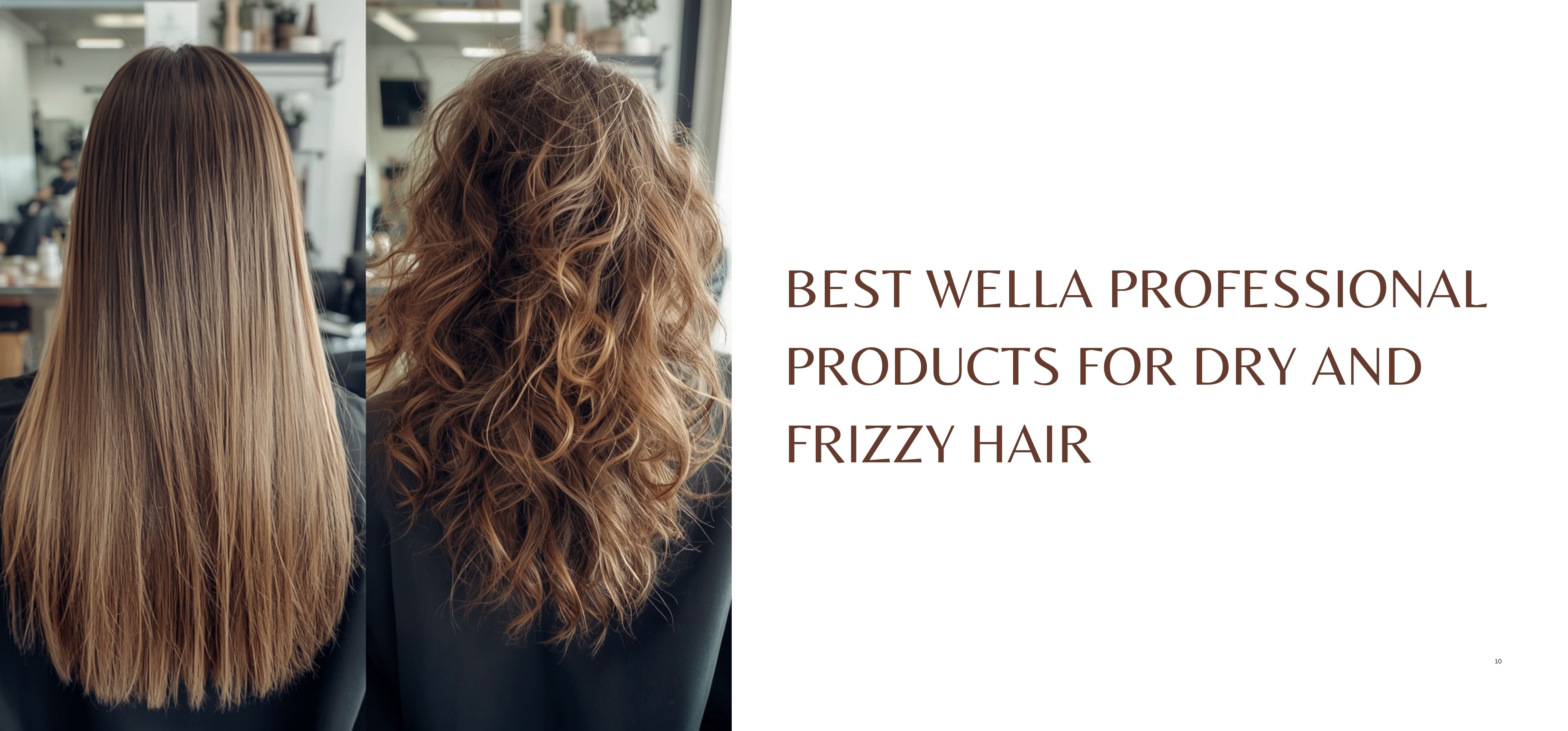 Best Wella Professional Products for Dry and Frizzy Hair