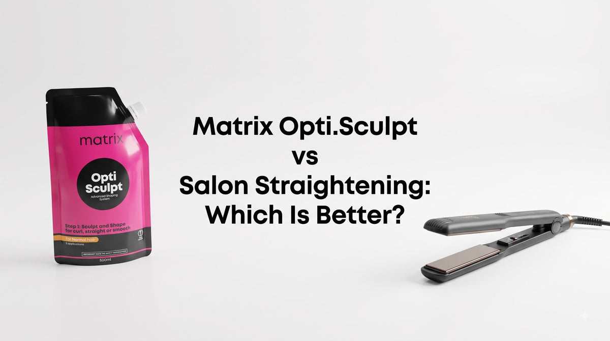 Matrix Opti.Sculpt vs Salon Straightening: Which Is Better?