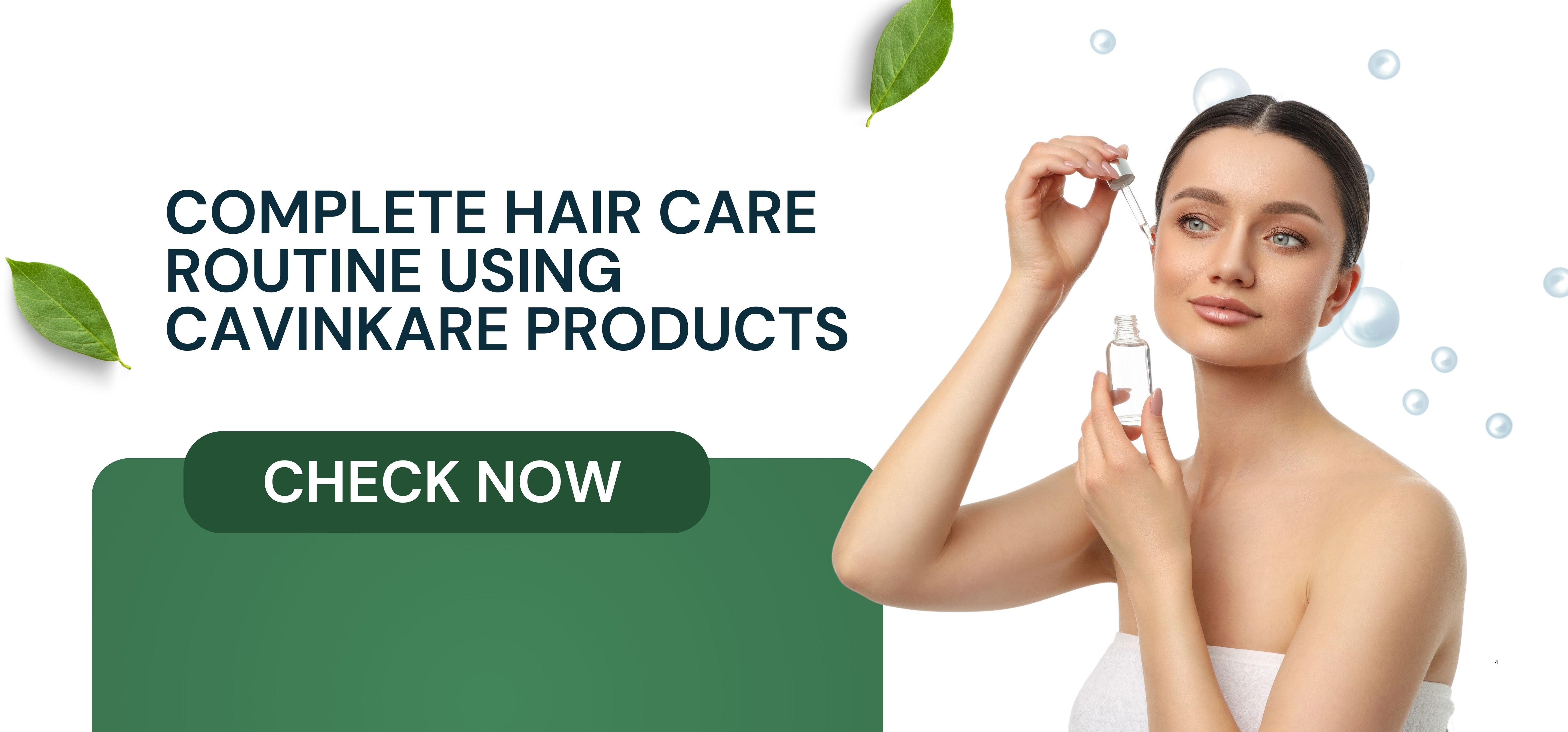 Complete Hair Care Routine Using CavinKare Products