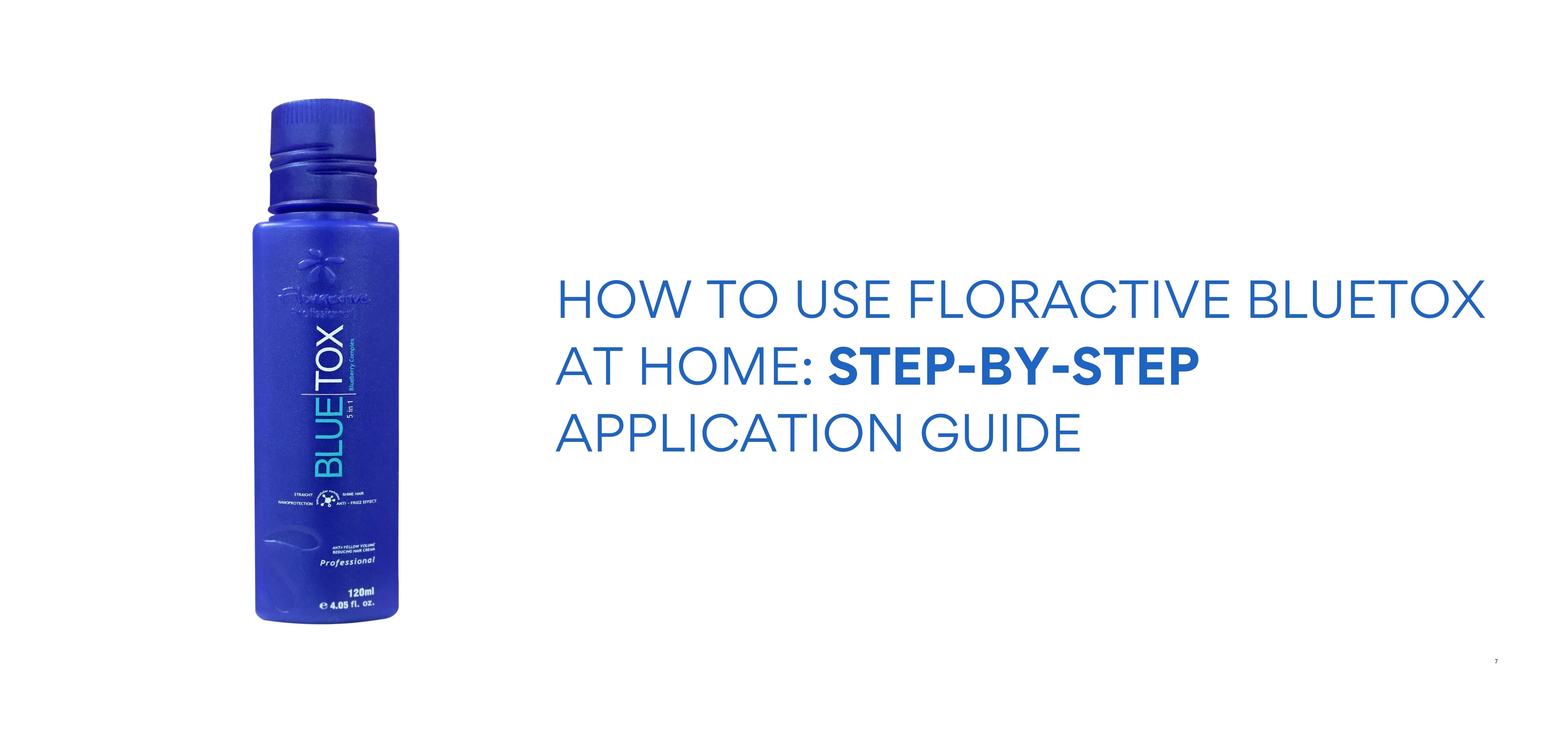 How to Use Floractive Bluetox at Home: Step-by-Step Application Guide