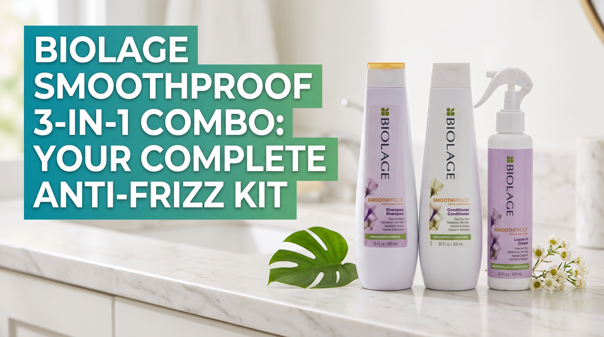 Biolage Smoothproof 3-in-1 Combo: Your Complete Anti-Frizz Kit