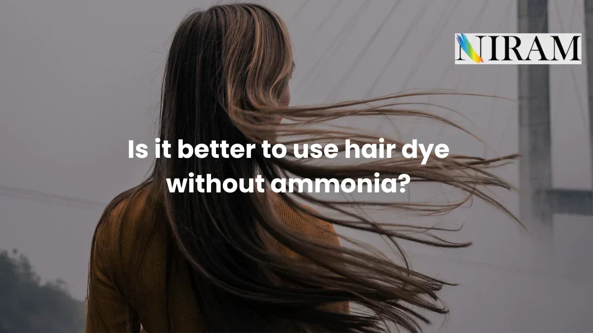 Is it better to use hair dye without ammonia?