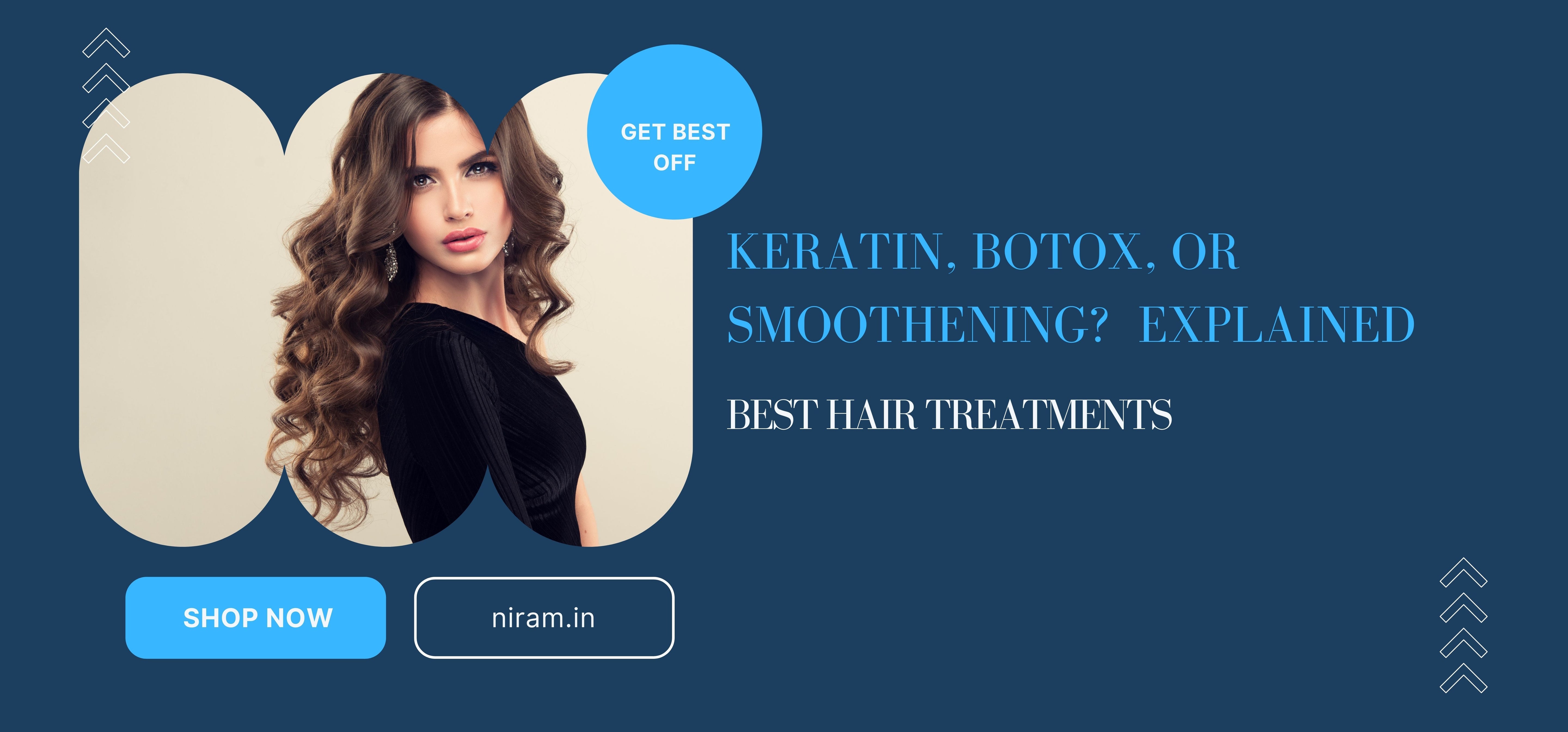 Keratin, Botox, or Smoothening?  Explained