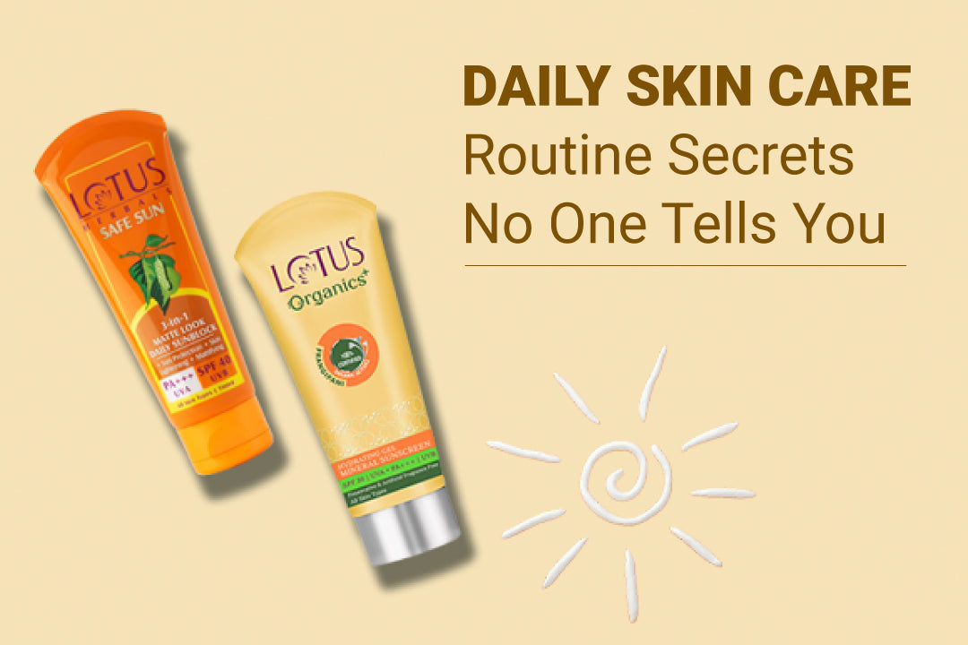 Daily Skin Care routine no one tells you