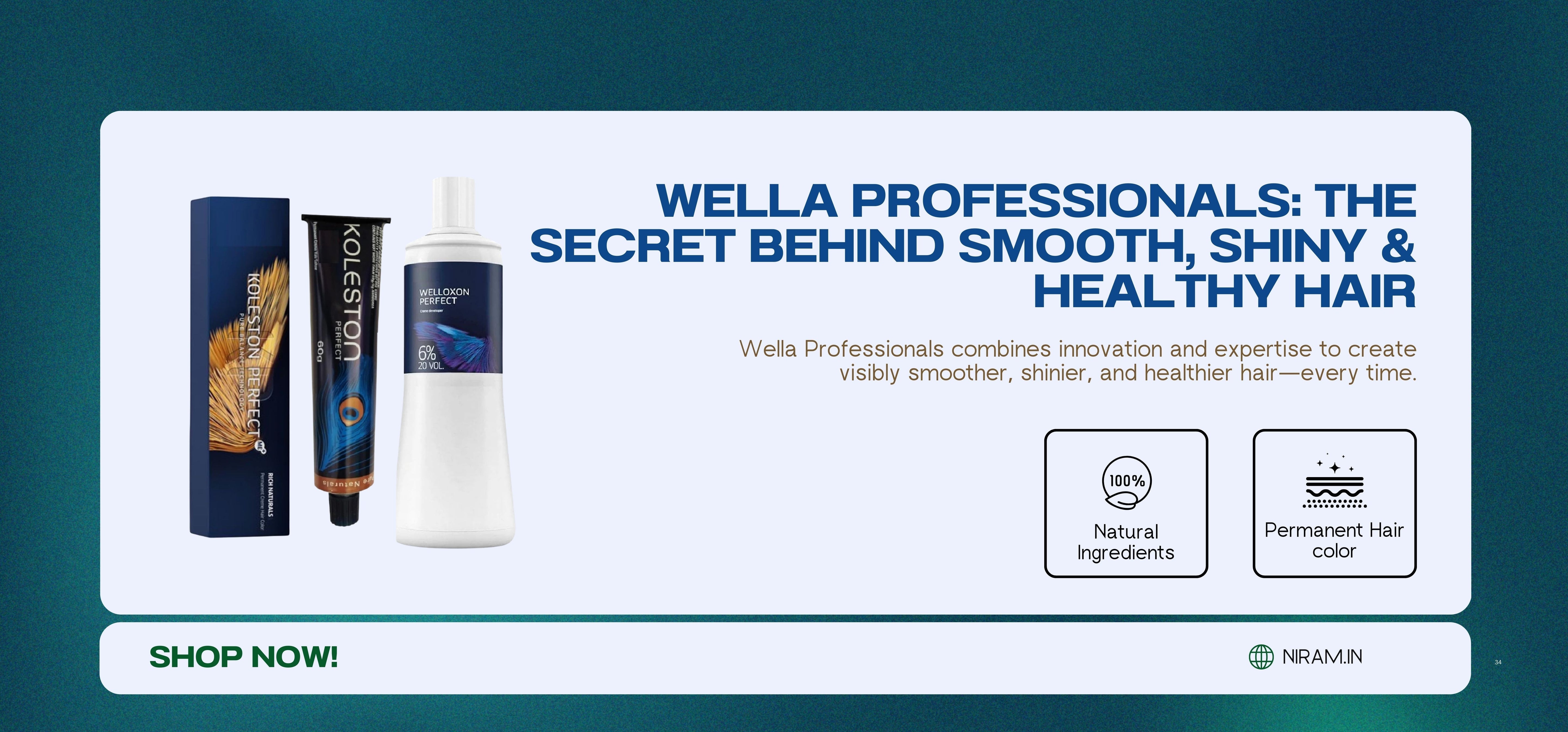 Wella Professionals: The Secret Behind Smooth, Shiny & Healthy Hair