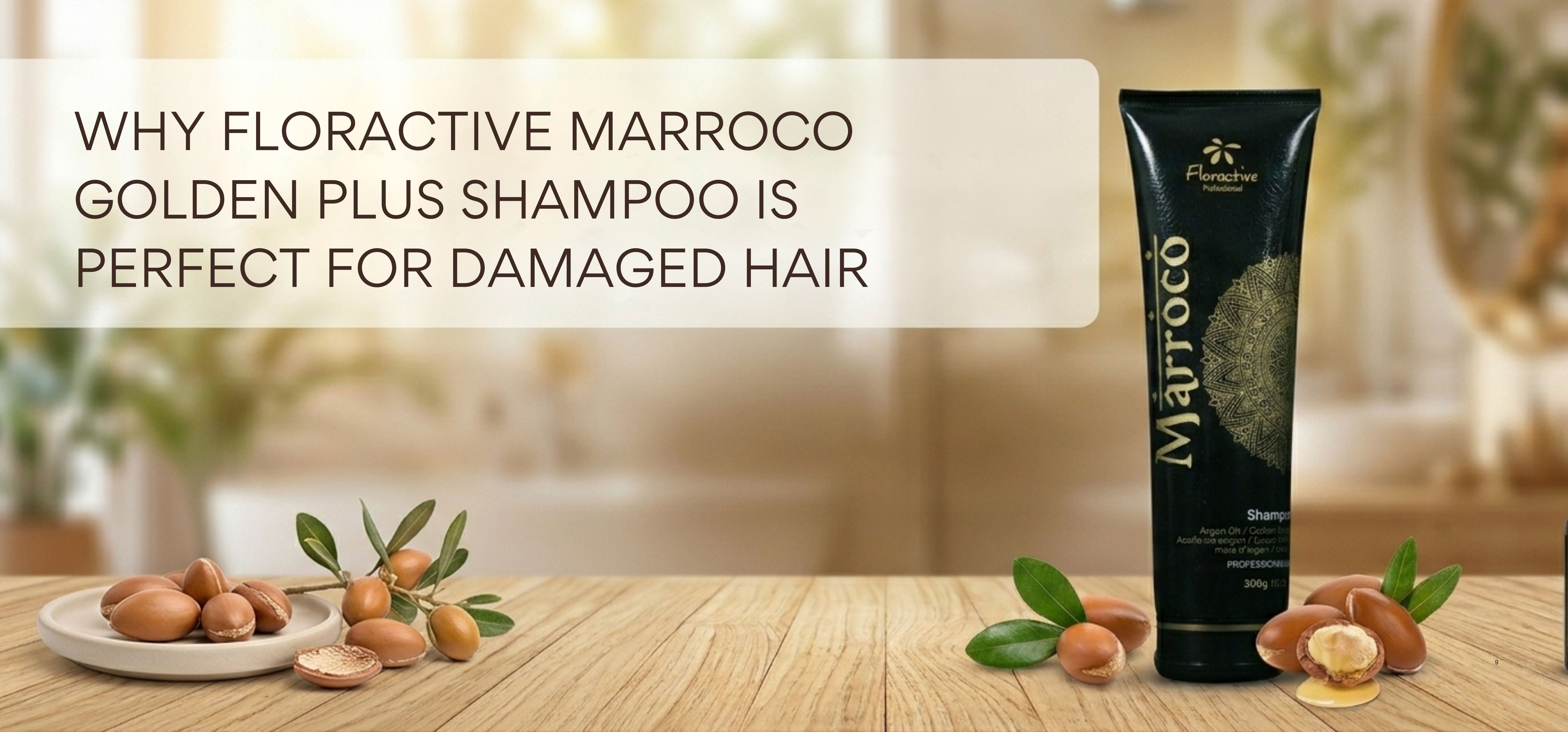 Why Floractive Marroco Golden Plus Shampoo Is Perfect for Damaged Hair