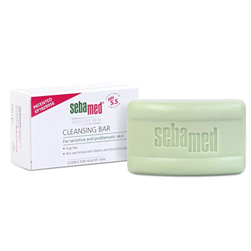 Sebamed Sensitive Skin Cleansing Bar 100 g | pH 5.5 for Acne-Prone Skin