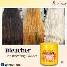 BERINA BLEACHER HAIR BLEACHING POWDER 400G