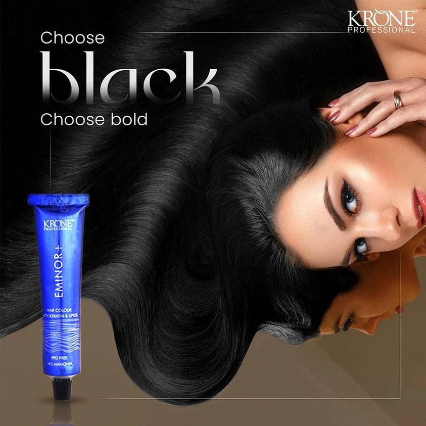 Krone Professional Eminor+ Hair Color No. 3 | Permanent Hair Dye krone professional