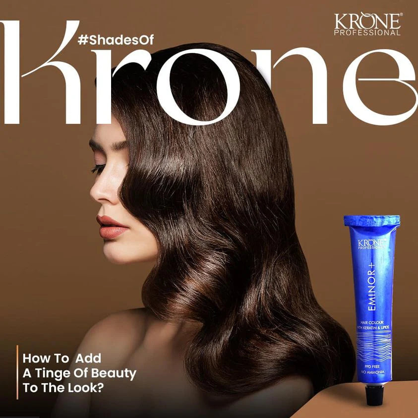 Krone Professional Eminor+ Hair Color No. 3 | Permanent Hair Dye krone professional