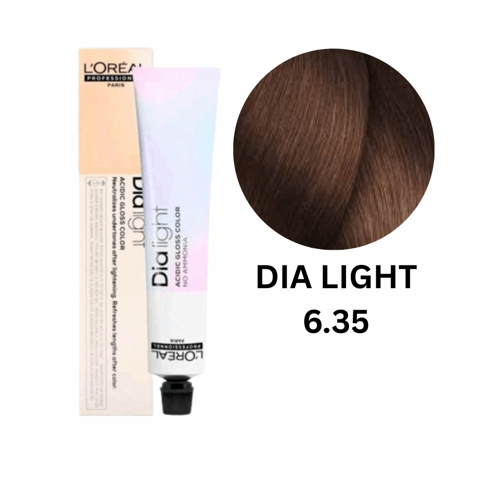 L'Oréal Professionnel Dia Light 6.35 Hair Dye 50ml Loreal Professional