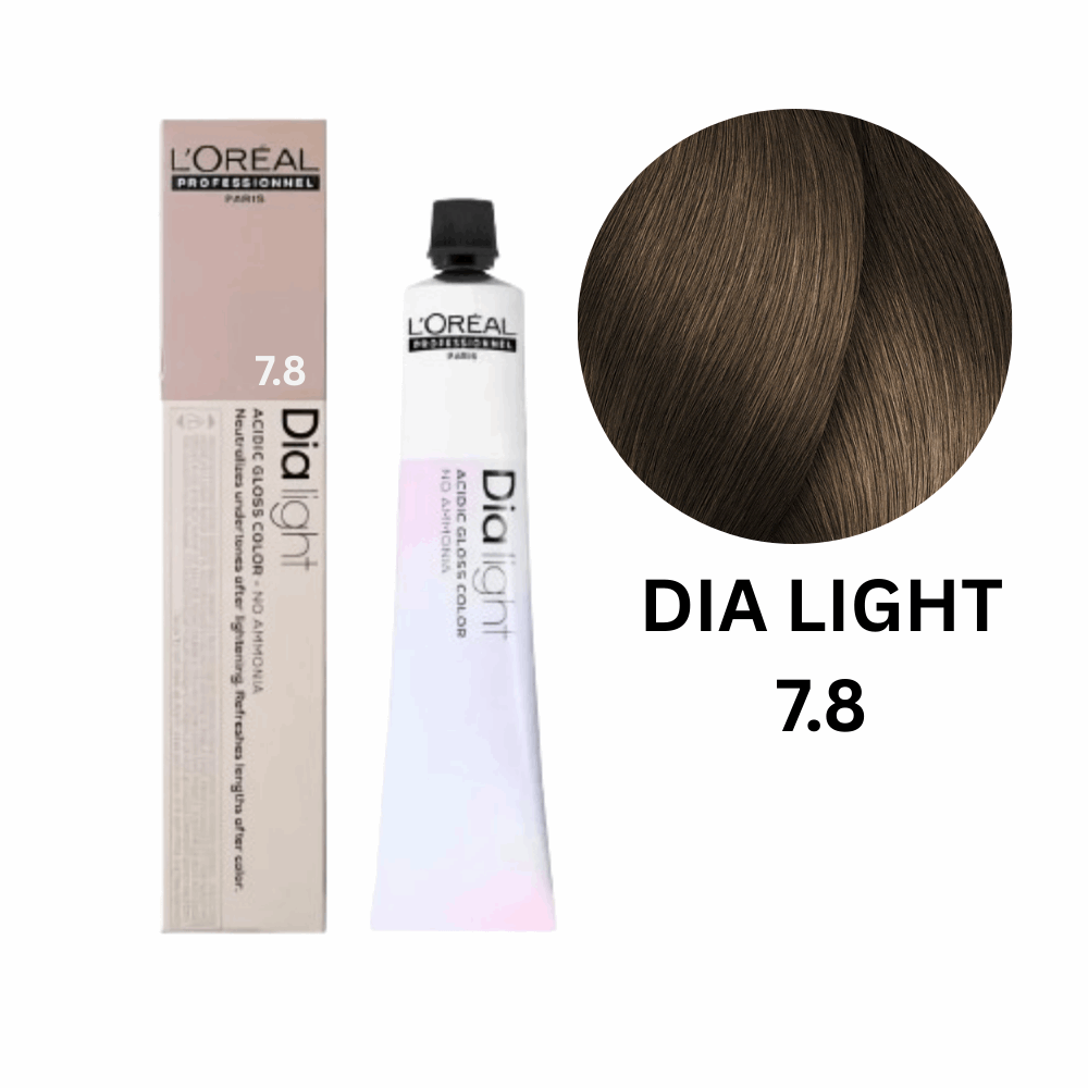 L'Oréal Professionnel Dia Light 7.8 Hair Dye 50ml Loreal Professional
