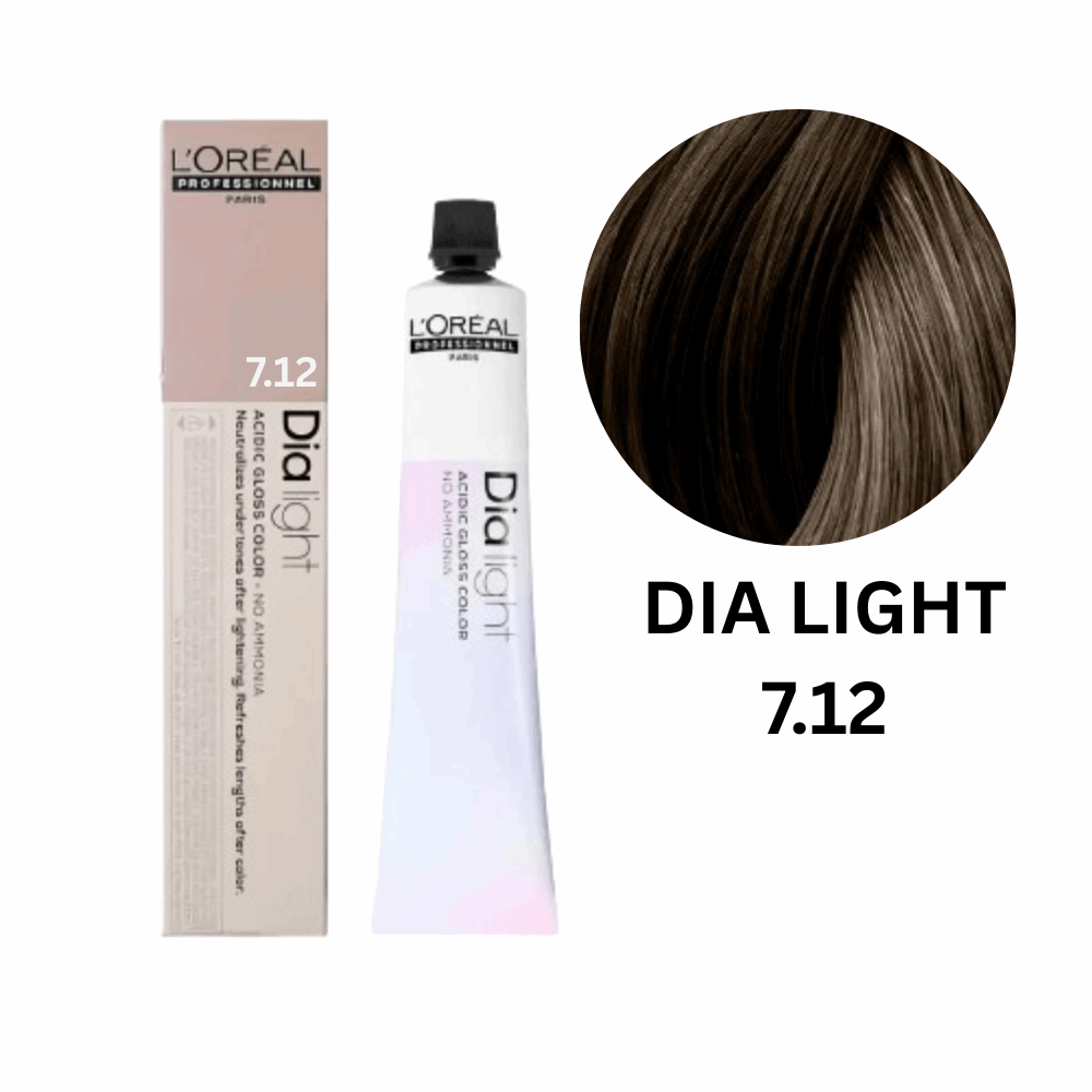 L'Oréal Professionnel Dia Light 7.12 Hair Colour 50ml Loreal Professional