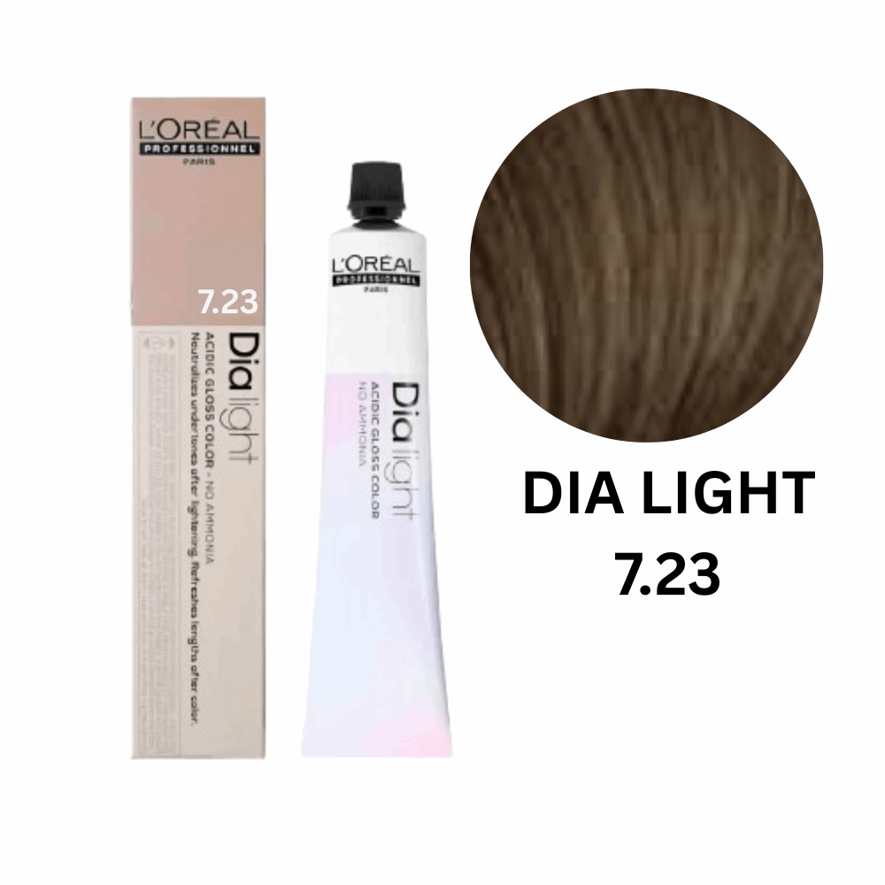 L'Oréal Professionnel Dia Light 7.23 Hair Colour 50ml Loreal Professional